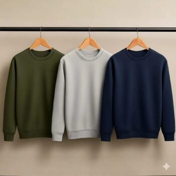Pack of 3 Decent Sweatshirt For Men