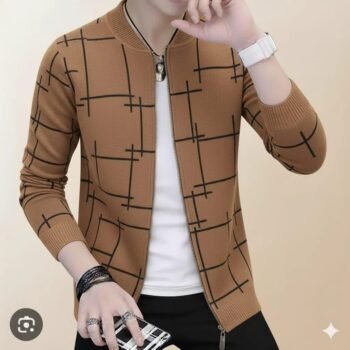 Men's Stylish Fleece Zipper Jacket