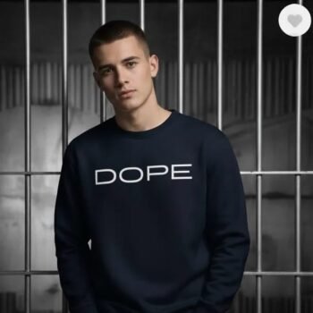1 Pc Men's Fleece Printed Sweatshirt